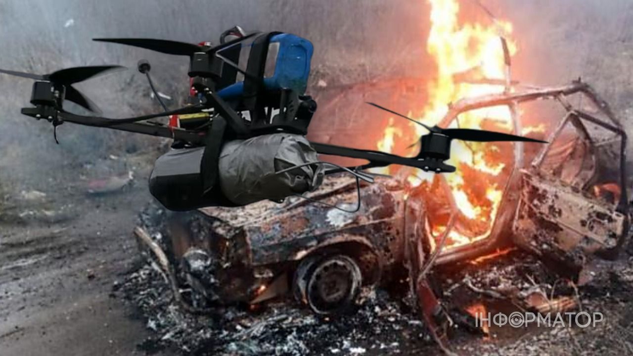 Россияне атаковали FPV-дроном гражданское авто под Харьковом – погибли две женщины, есть раненый