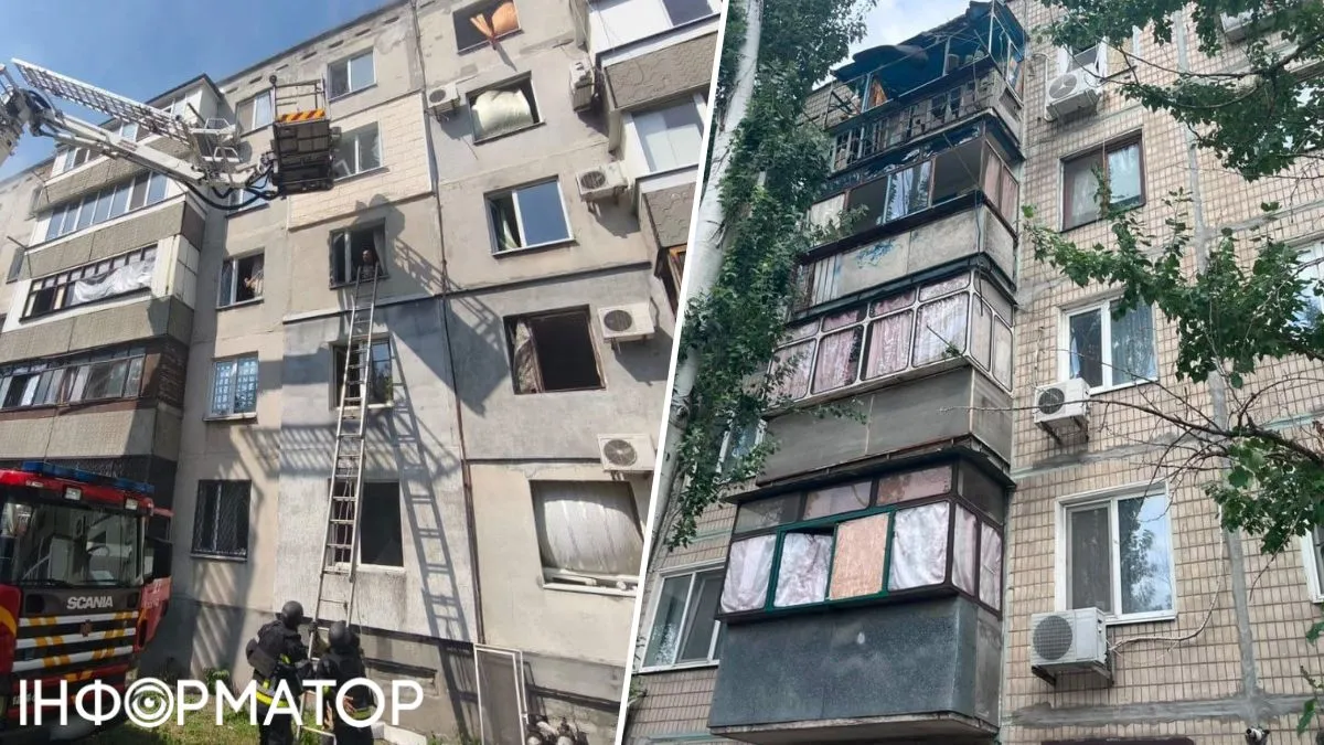 наслідки обстрілу Дніпропетровщини