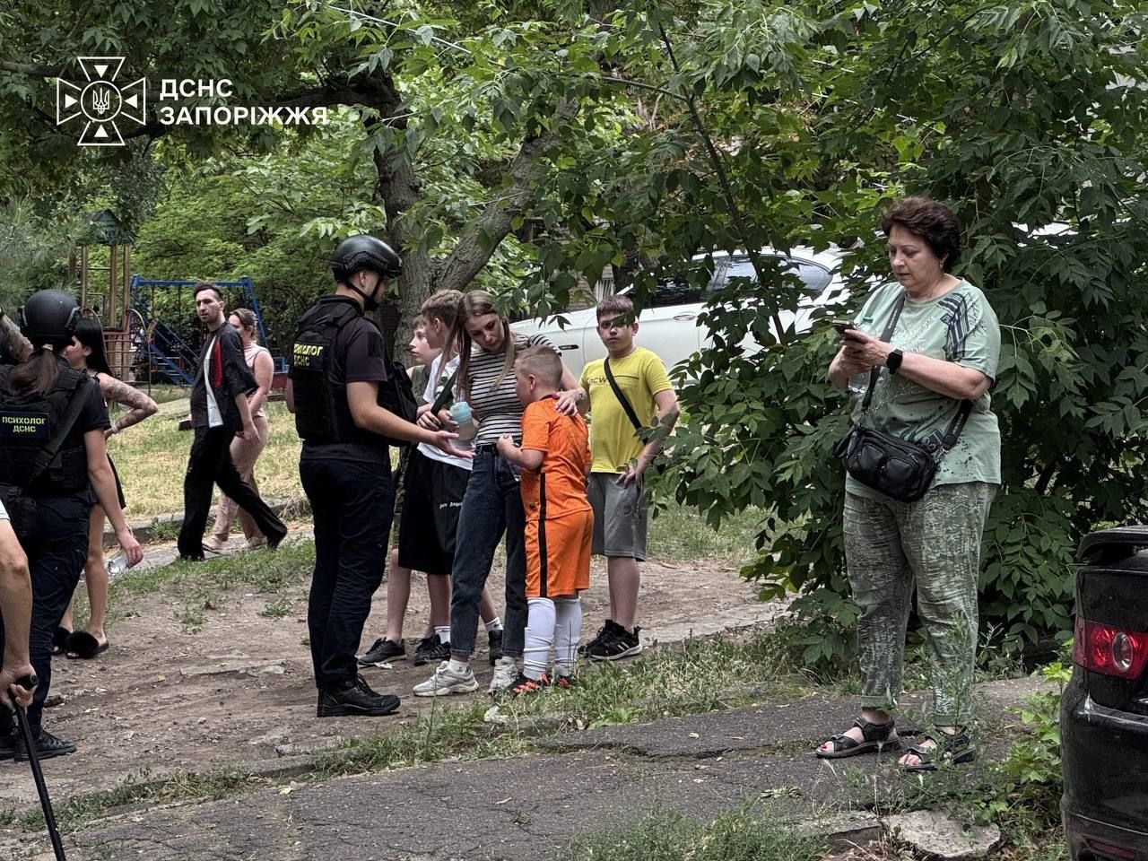 На месте атаки работают медики и психологи Пострадали