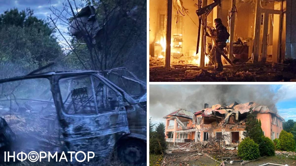 Росія атакувала Чернігівщину дронами - поранений чоловік, пошкоджені будинки, АЗС та енергооб'єкт