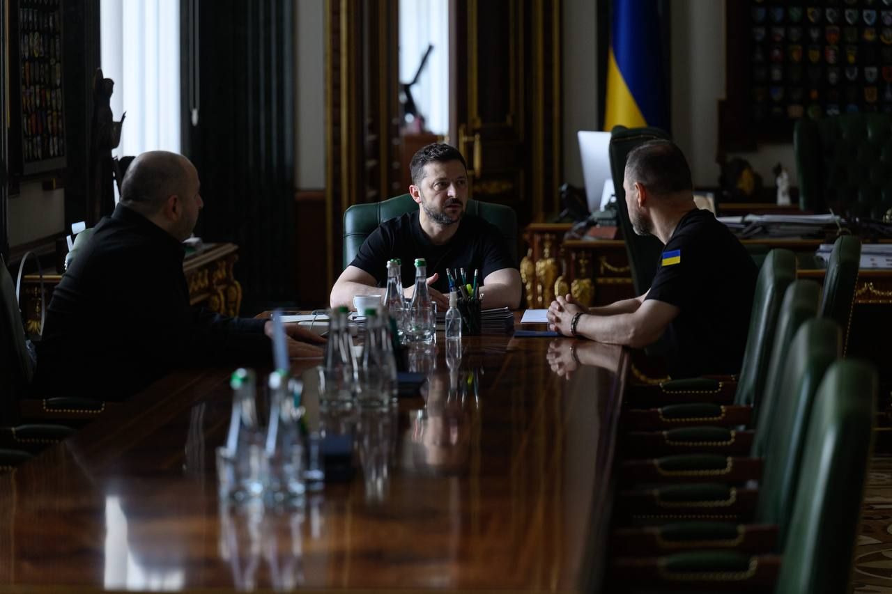 Умеров, Зеленский, Клименко Умеров, Зеленский, Клименко