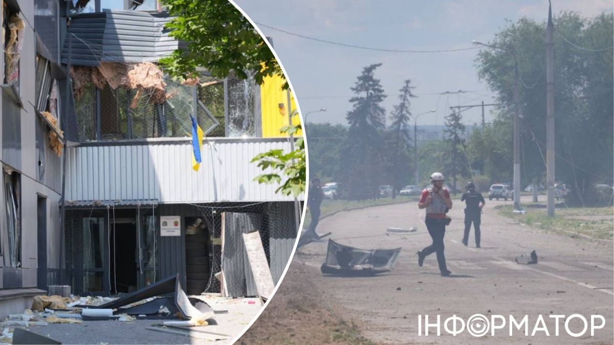 Удар по Запоріжжю - загинула людина, ще шестеро постраждали
