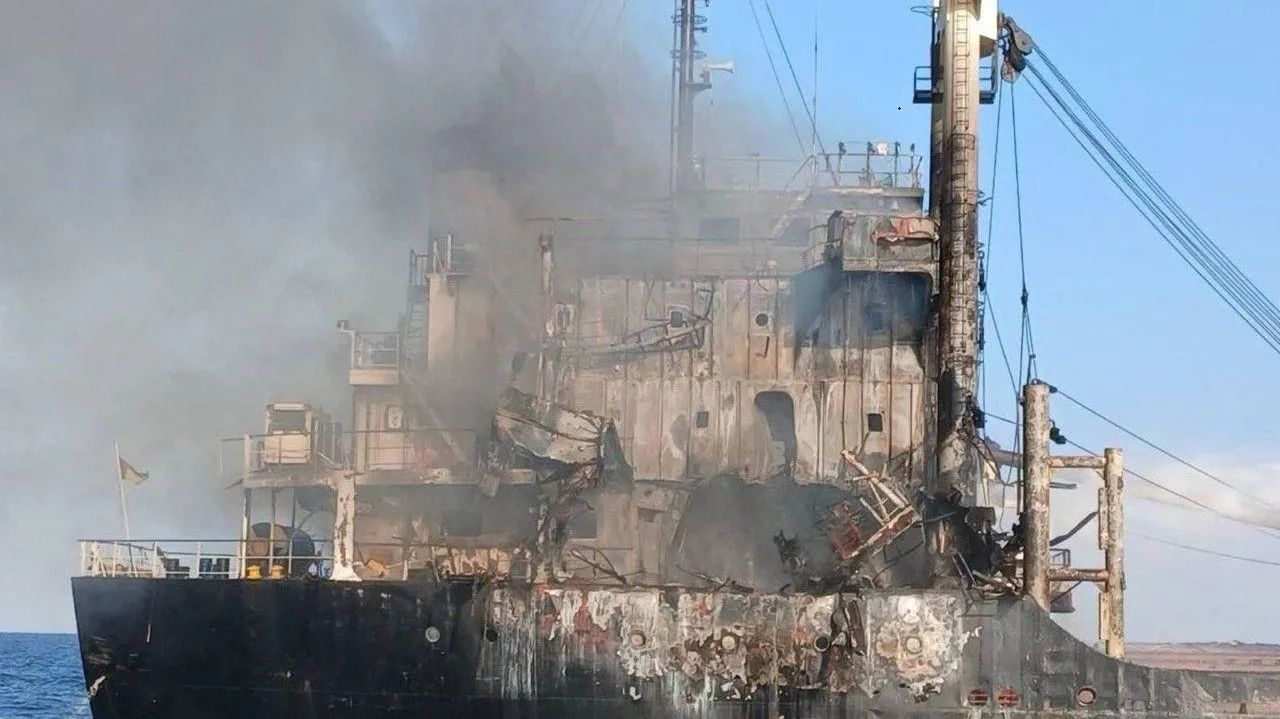 MV Golden Leo після атаки РФ MV Golden Leo після атаки РФ