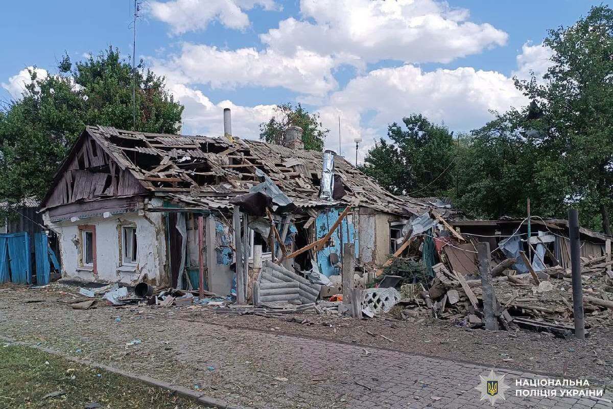 Обстріли Харківщини, фото: Національна поліція України