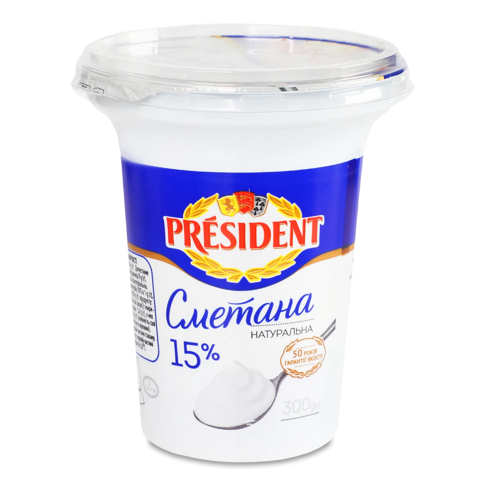 Сметана Президент Фото: Сильпо