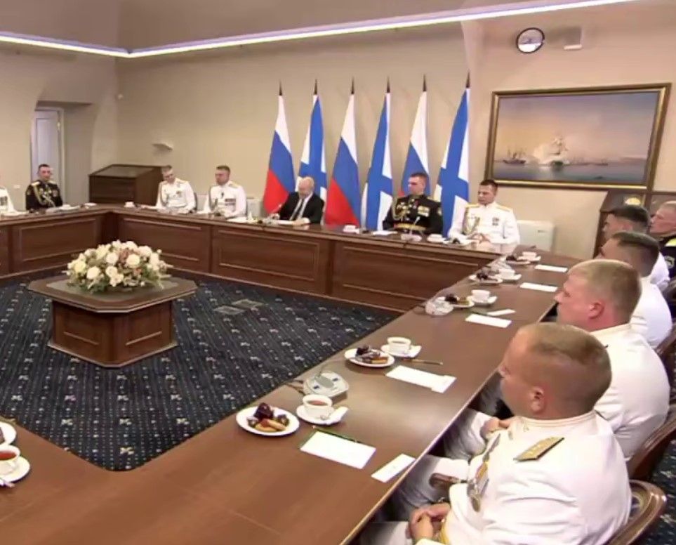 Путін, скриншот з відео