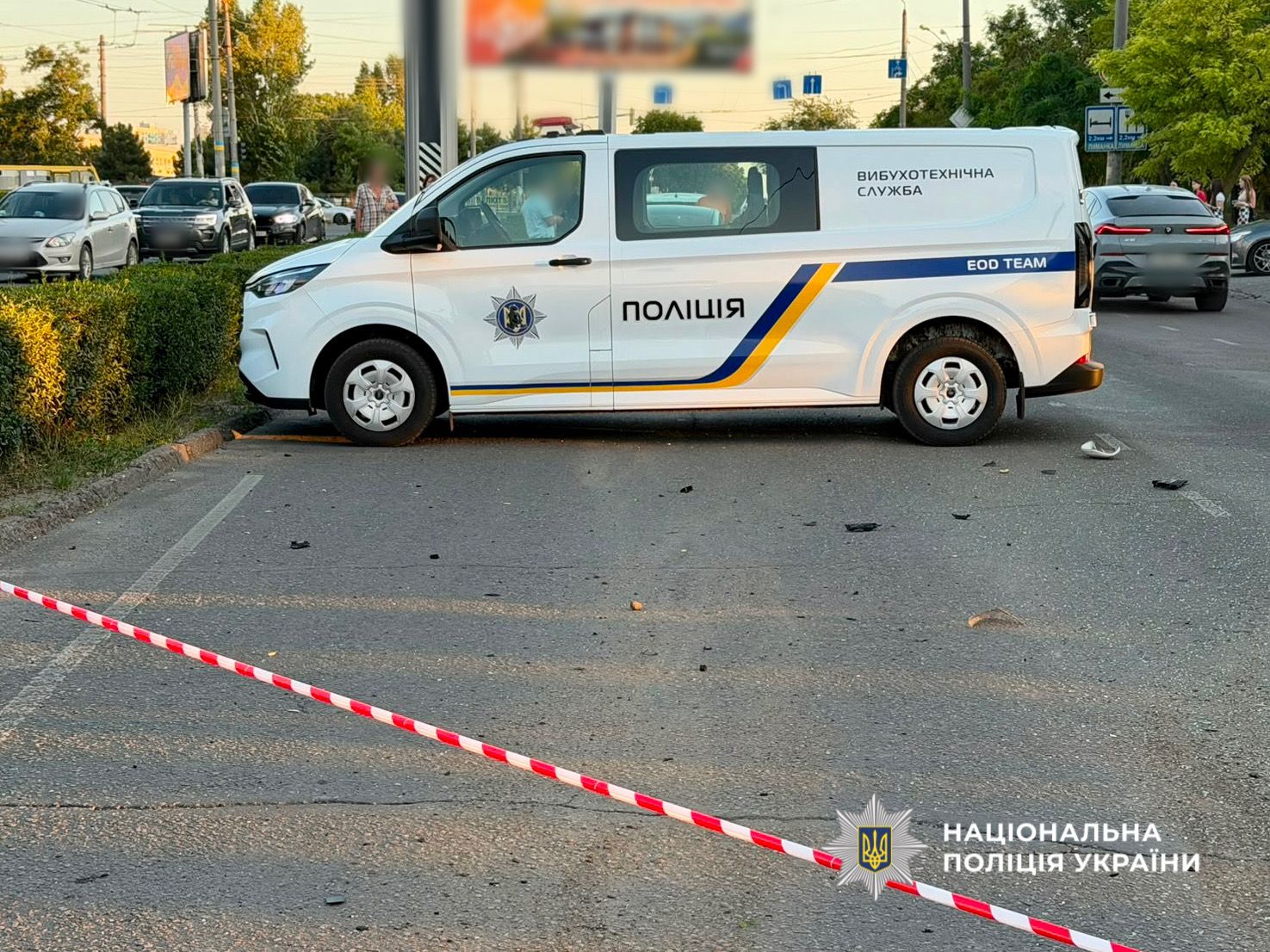 В Одесі вибухнув кросовер під час руху - є загиблий і постраждала 1