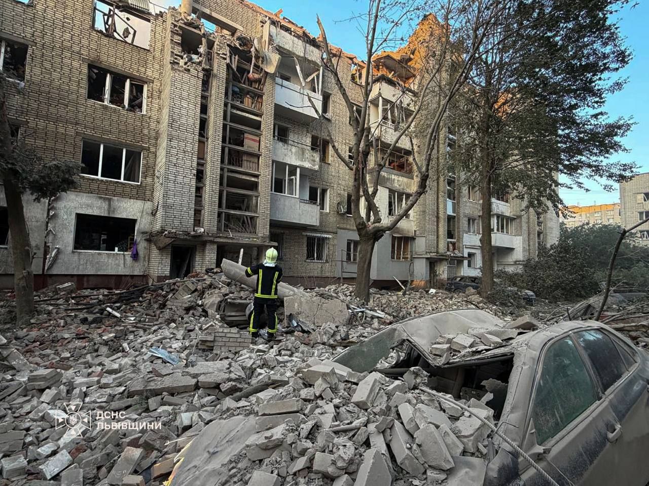 Львов, последствия удара