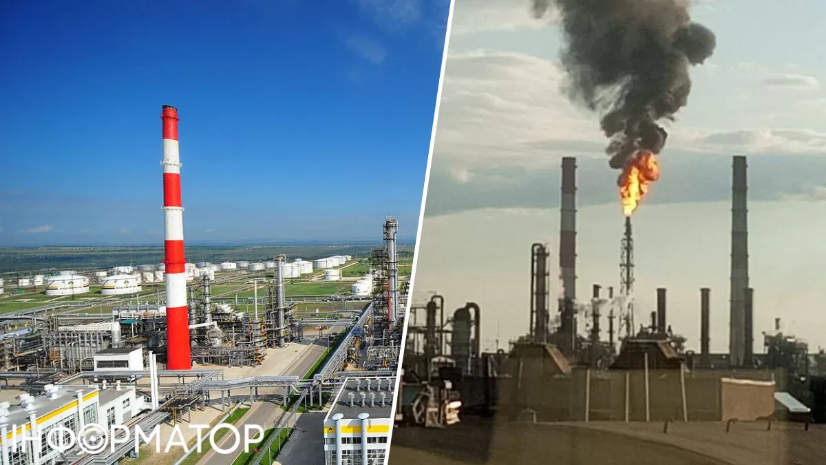 атака дронів НПЗ