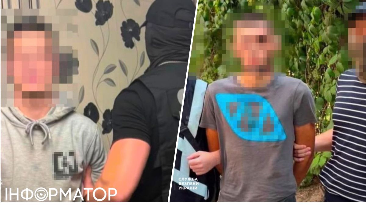 Задержание поджигателей СБУ