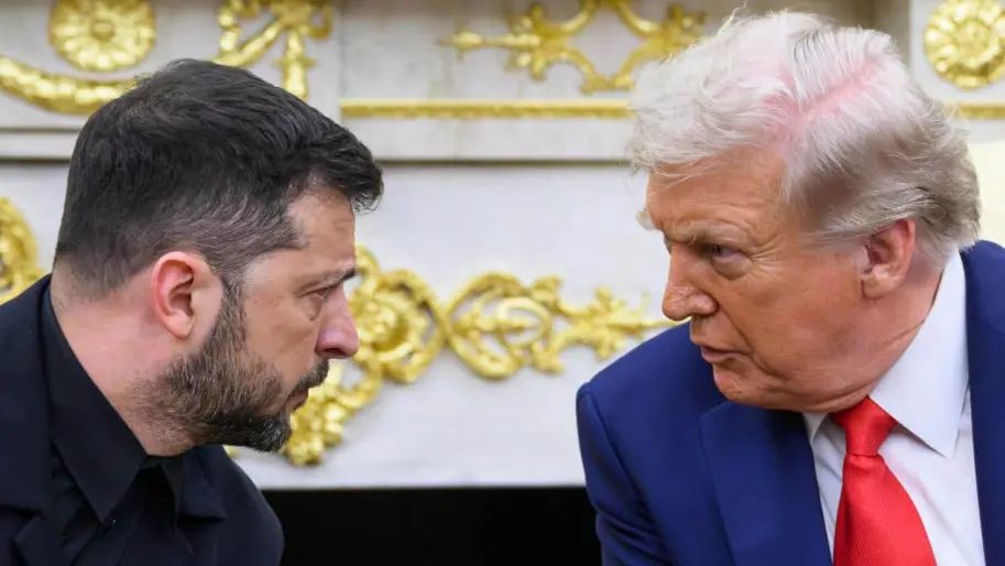 Зеленский и Трамп Зеленский и Трамп