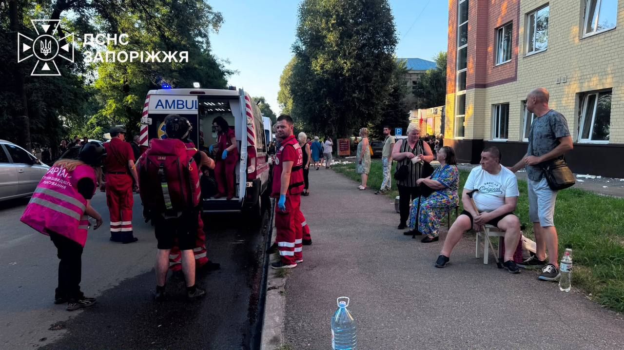 удар по Запорожью