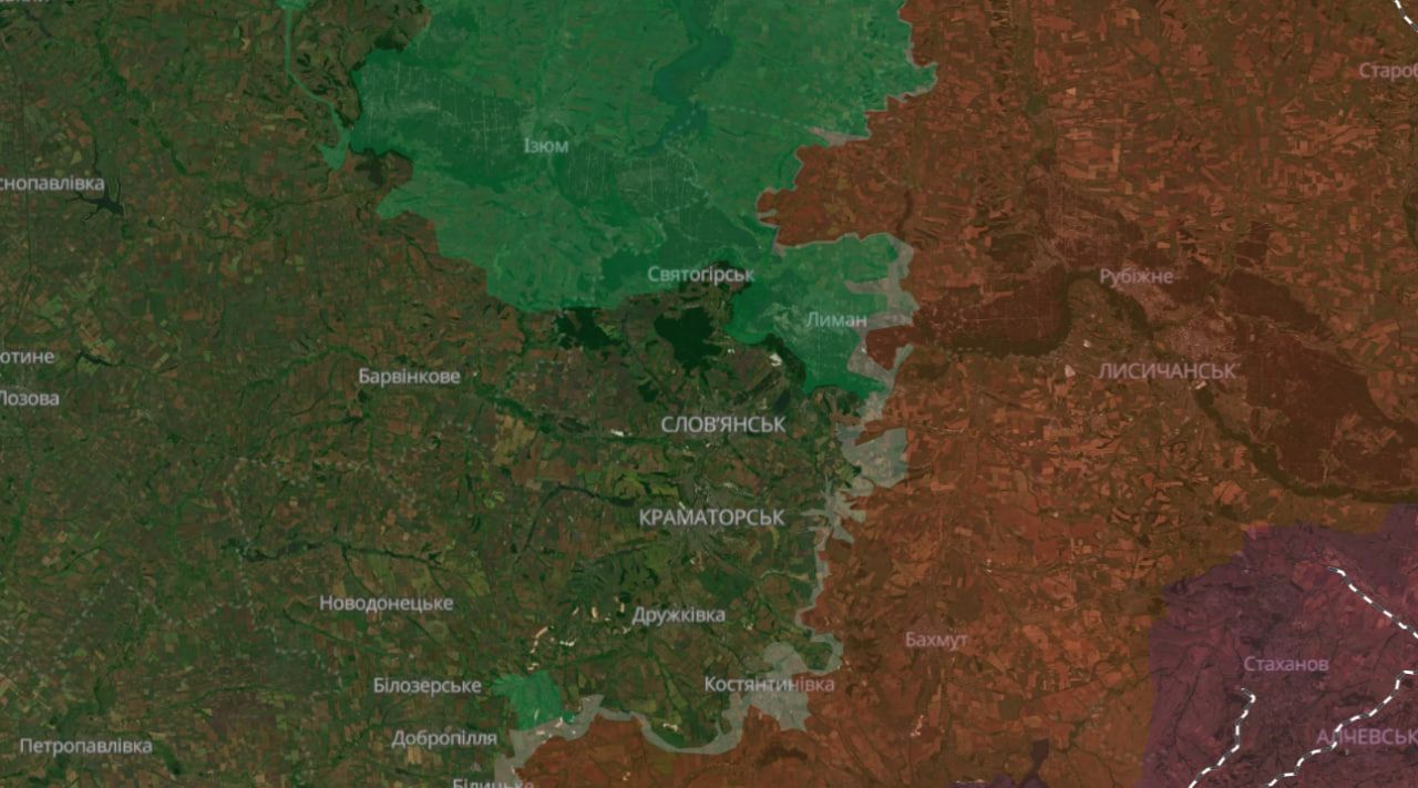 Одні з головних боїв тривають за Костянтинівку на Донеччині
