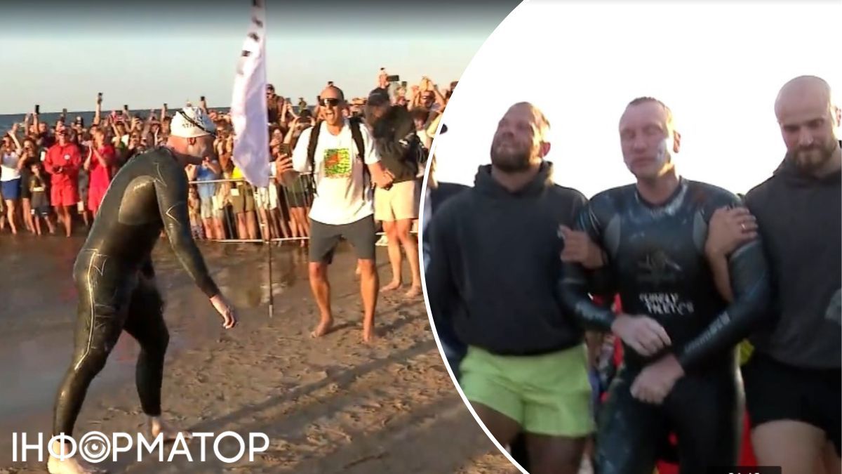 Польський плавець першим у світі переплив Балтійське море - не робив жодної зупинки