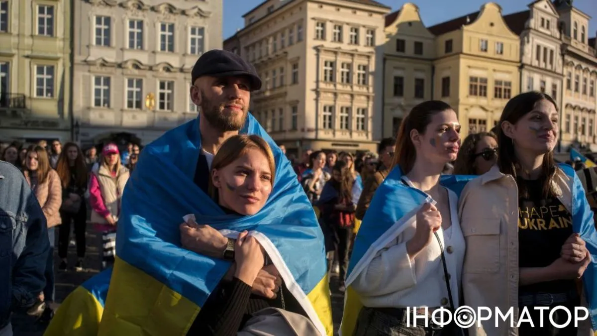 Вперше до Чехії прибуло більше українських біженців-чоловіків, ніж жінок