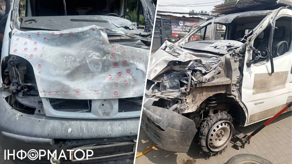 Россияне атаковали автомобиль волонтеров в Краматорске