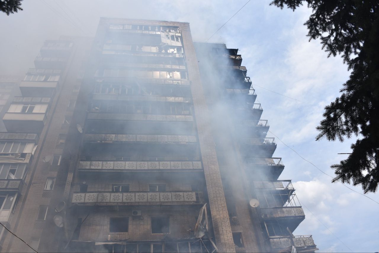 удар по Краматорску
