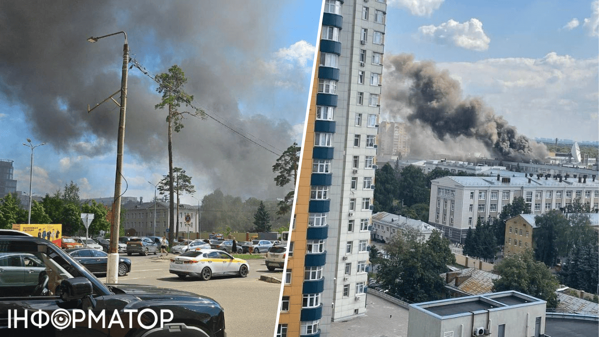 В Подмосковье загорелся пожар на территории ЦНИИмаш, где расположен Центр управления полетами Роскосмоса