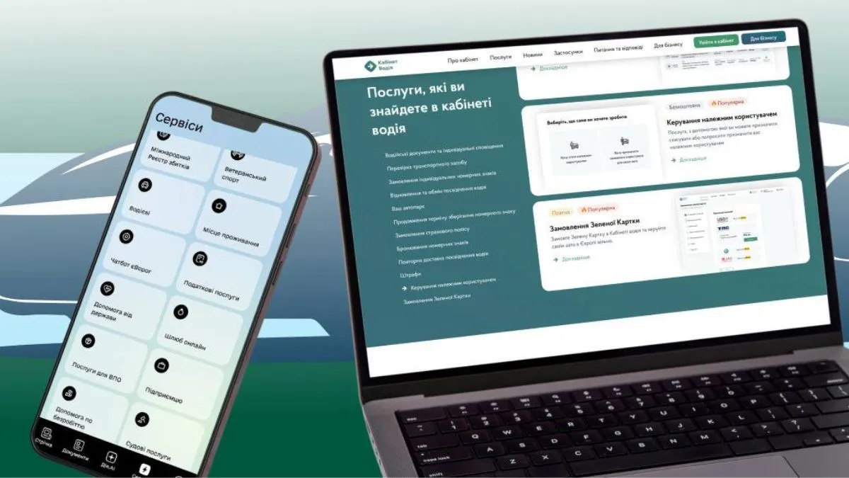Реєстраційні дії з авто, доступні онлайн у смартфоні, назвали в МВС