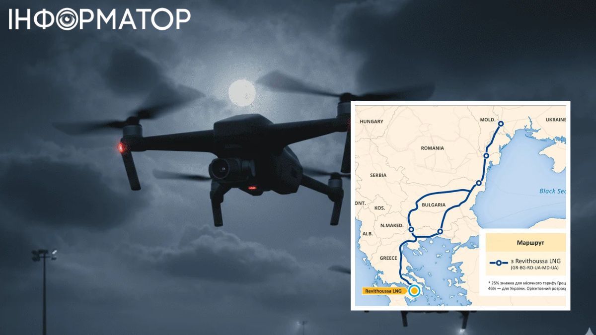 У Болгарії невідомий безпілотник вибухнув біля газопроводу, яким постачають газ до України