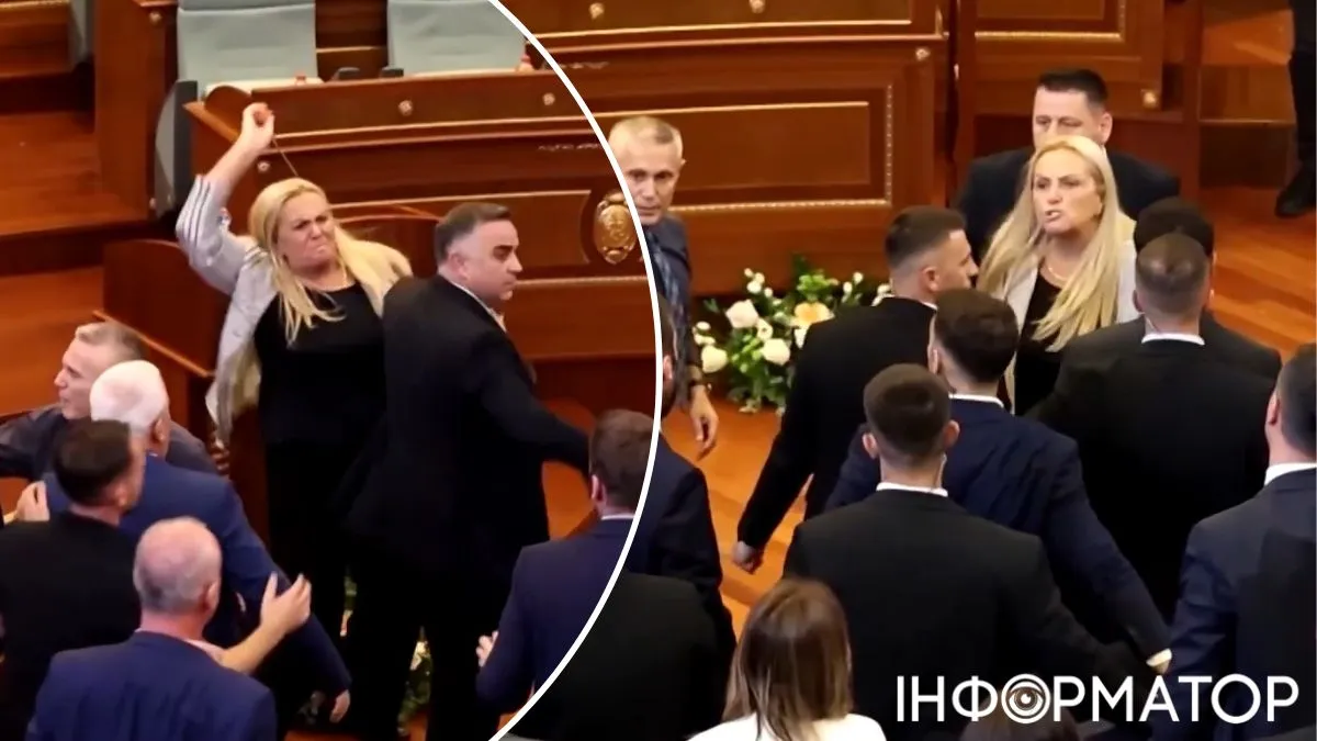 Опозиційна депутатка закидала прем'єр-міністра Косова яйцями у парламенті