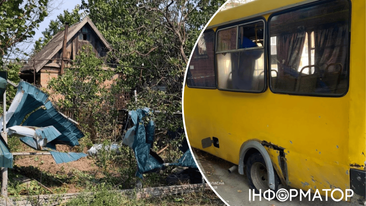 Последствия обстрела Никопольщины