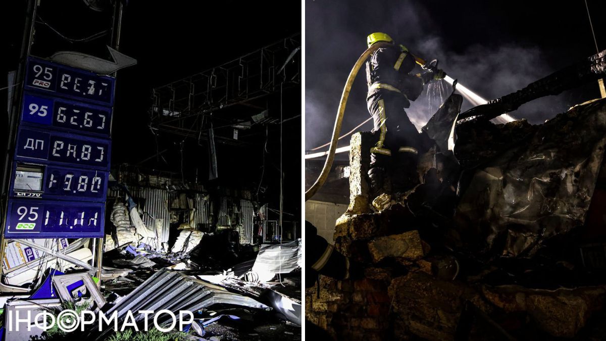 На Полтавщині в Опішнянській громаді внаслідок атаки зруйновані всі АЗС