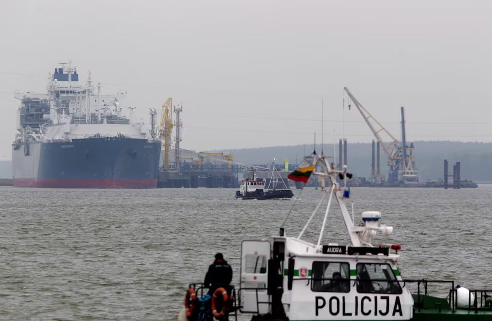 Защита одного из ключевых объектов инфраструктуры Литвы. Фото: REUTERS Защита одного из ключевых объектов инфраструктуры Литвы. Фото: REUTERS