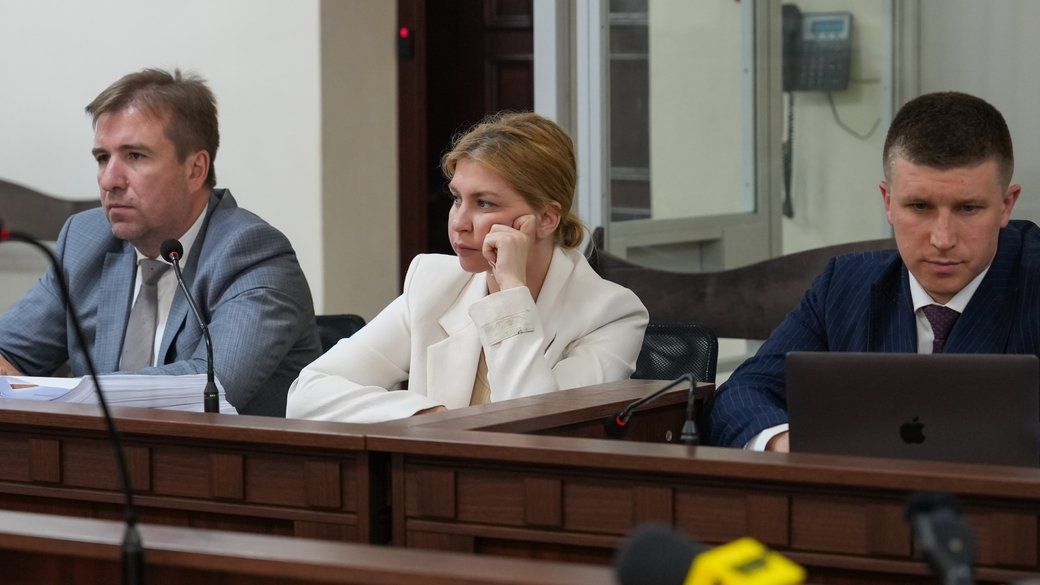 Стефанішина під час засідання Вищого антикорупційного суду, фото: Суспільне Стефанішина під час засідання Вищого антикорупційного суду, фото: Суспільне