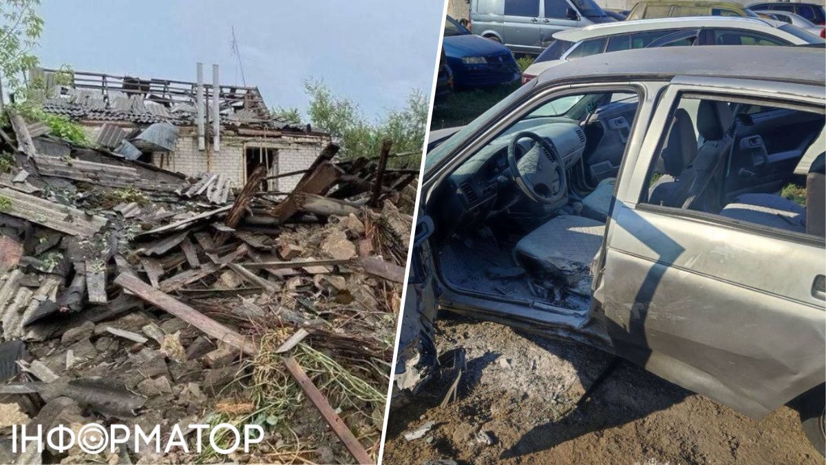 Последствия удара Запорожья