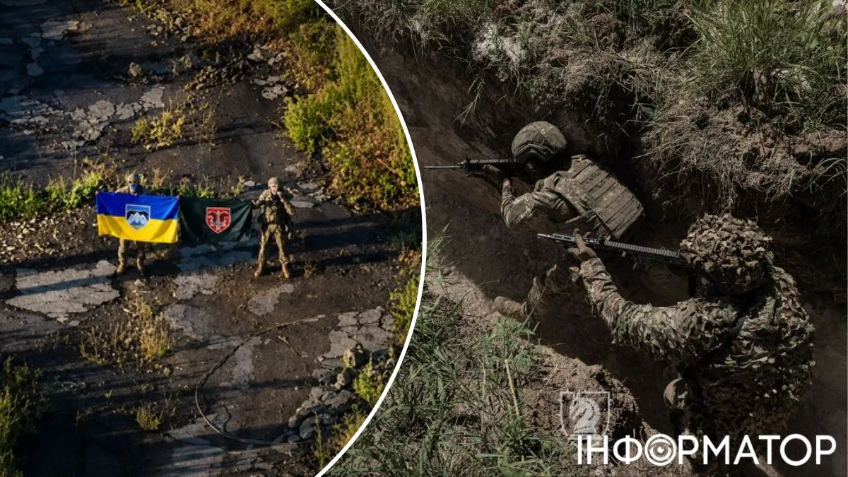 карта боевых действий