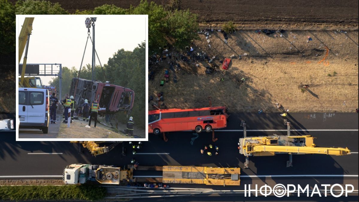 В Угорщині автобус з польськими номерами злетів у кювет, загинули 12 людей