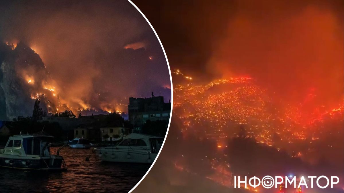 Масштабні пожежі у Хорватії могли виникнути через підпал - серед затриманих полька