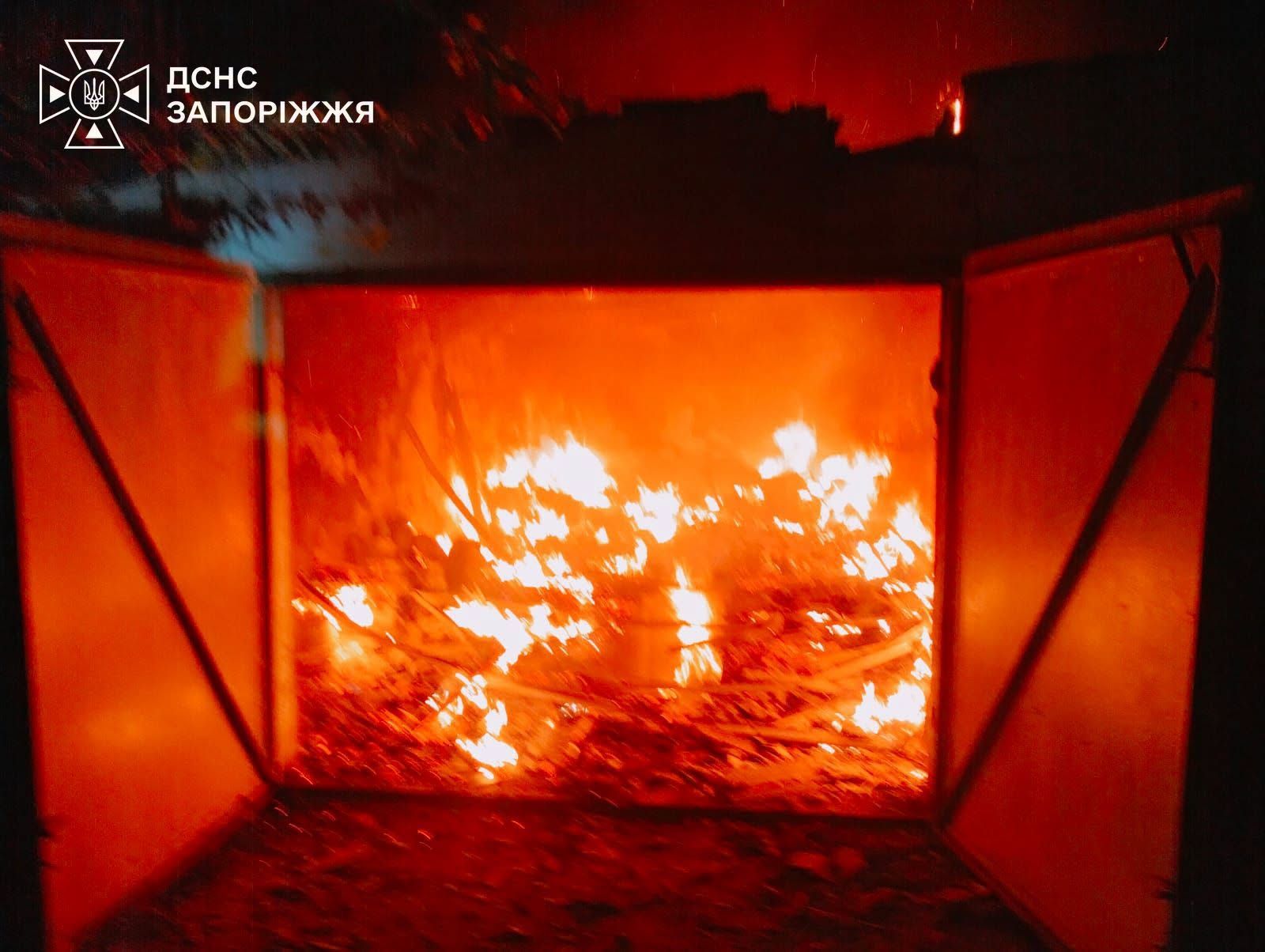Россия ударила по Запорожью Россия ударила по Запорожью