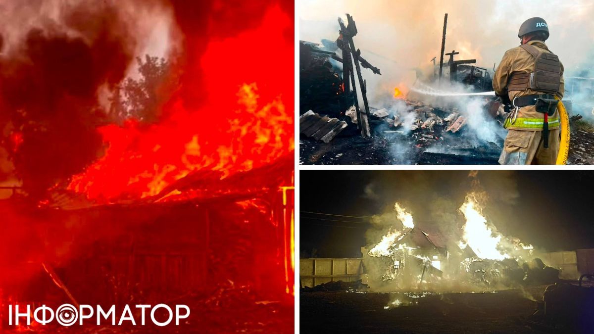 Российская атака Бандеролью и дронами по Черниговщине – известно о раненом и масштабных пожарах