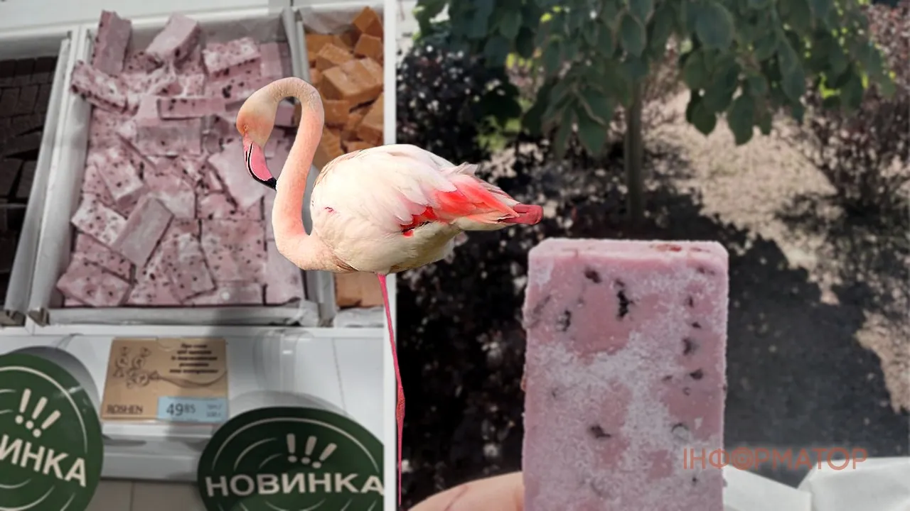 Фламінго подоїли - у соцмережах обговорюють новинку від Roshen