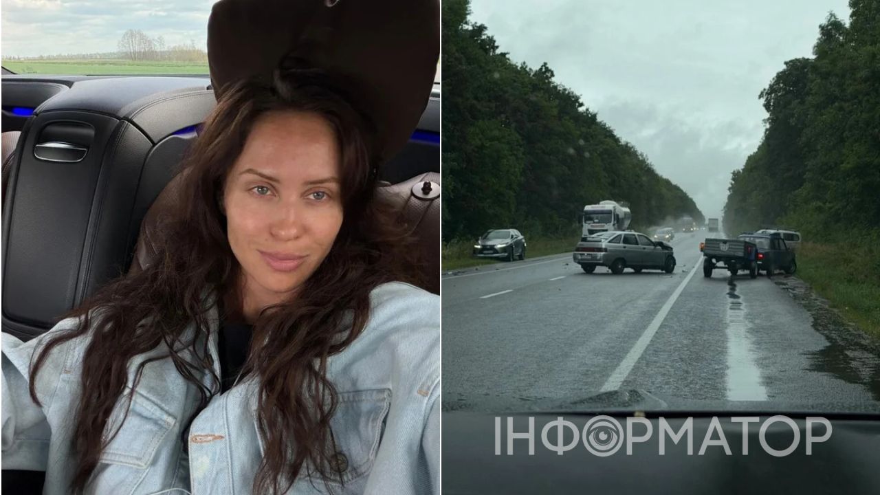 Вікторія Маремуха показала фото з місця, де ледь не потрапила в аварію: "Досі моторошно згадувати!"