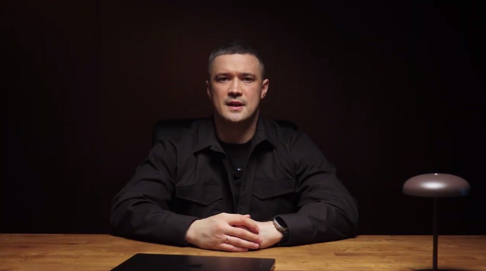 Федоров во время обращения, скриншот с видео