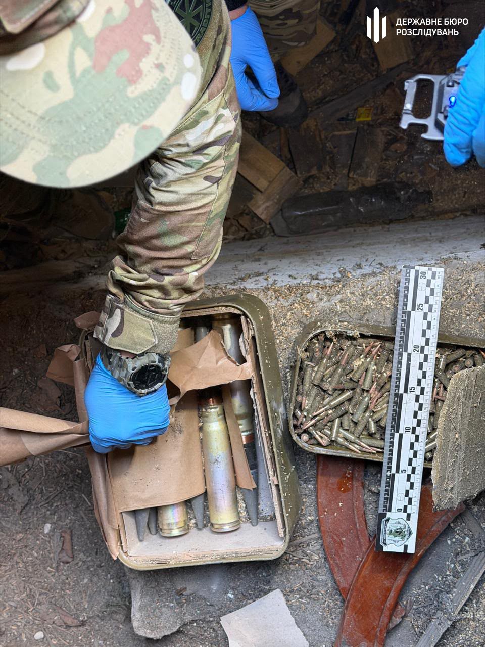 Удалены патроны разного калибра Патроны