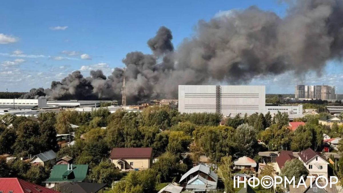 Пожежа склад Одінцово
