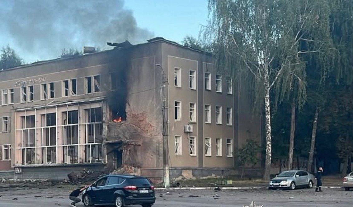 Россияне ударили по центру города. Обстрелы