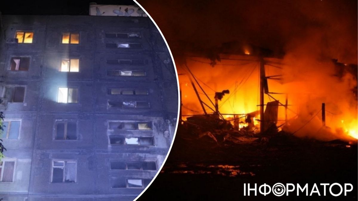 Российская атака на Запорожье - погибли два человека, повреждена многоэтажка