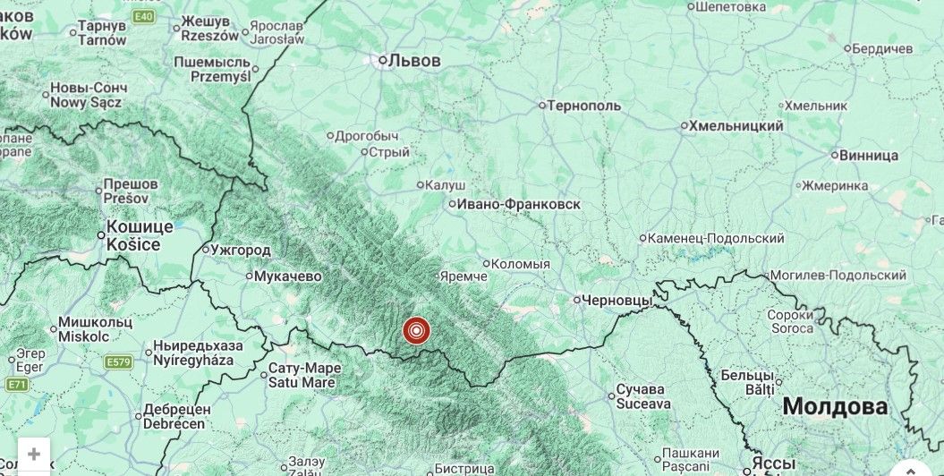 Землетрясение в Закарпатье 26 августа