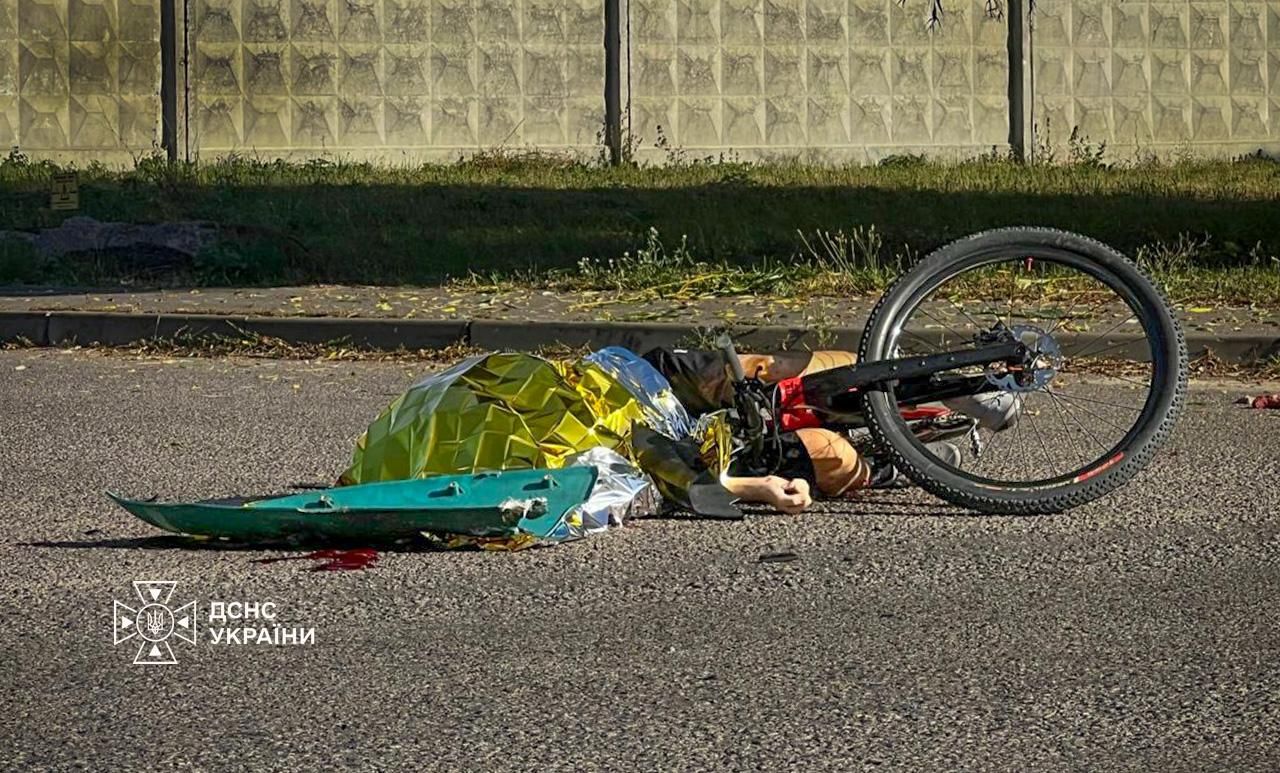 Россия убила велосипедиста в Киевской области Россия убила велосипедиста в Киевской области