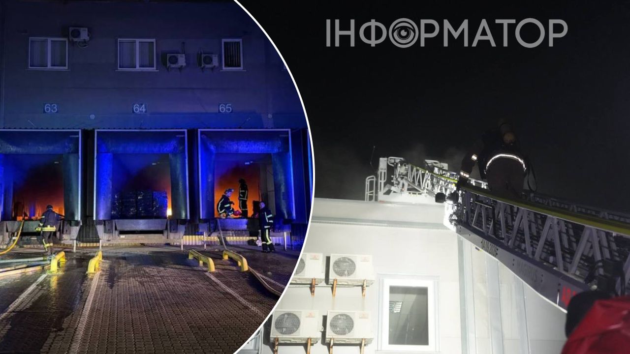 Пожар склад Одесщина