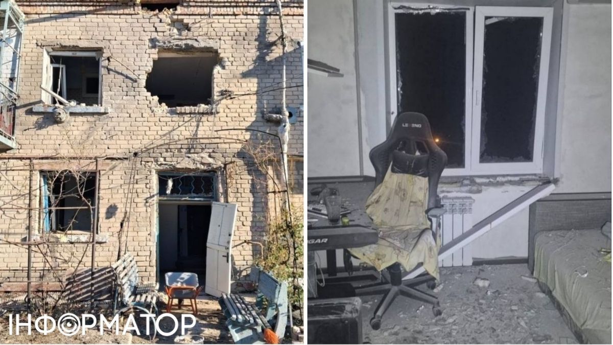 Наслідки удару дрона