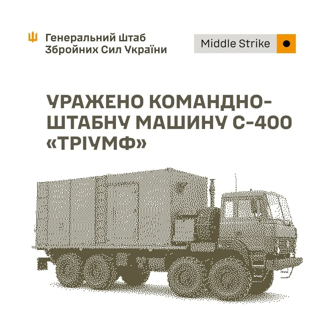 ВСУ поразили РЛС и КШМ С-400 окупантов