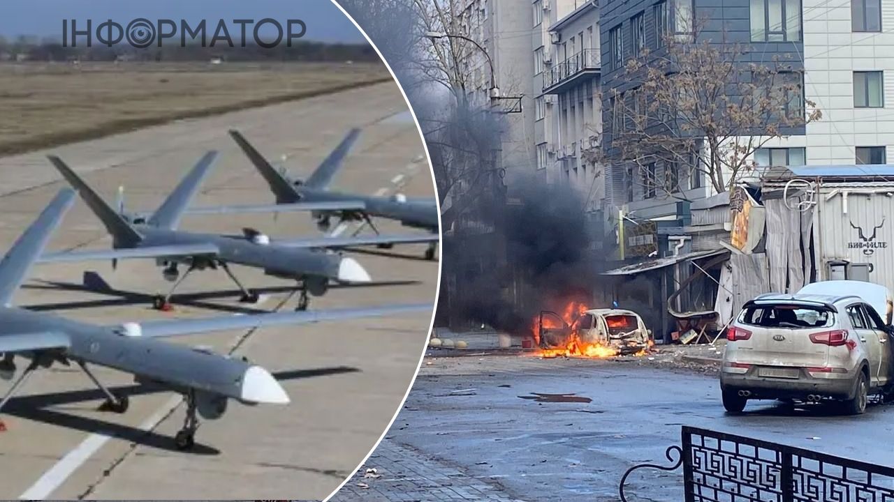 атака дрона Херсон
