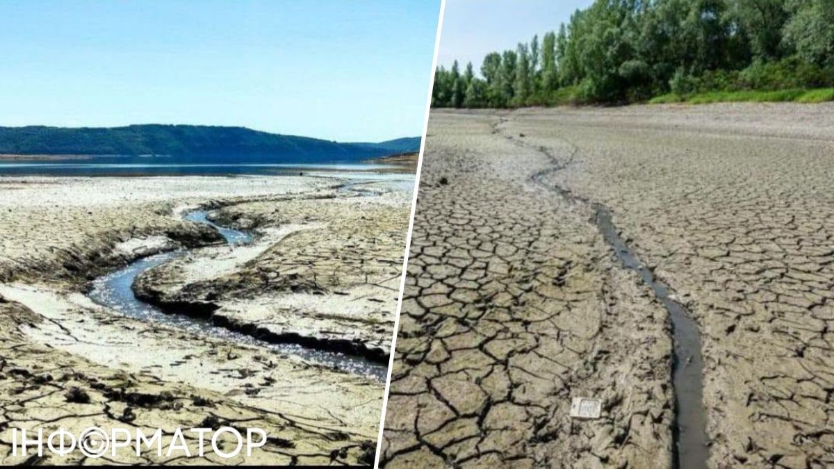 Днестр обмелел критически – водность реки упала до 8-19% от нормы