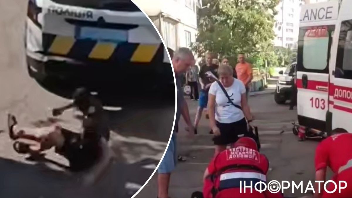 На Дніпропетровщині під час мобілізації поліцейське авто двічі переїхало чоловіка